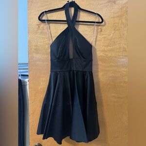 Guess by Marciano Black Backless Dress